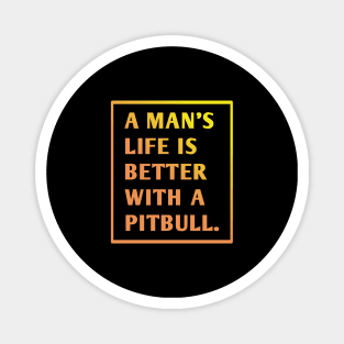 Pitbull Lover Magnet